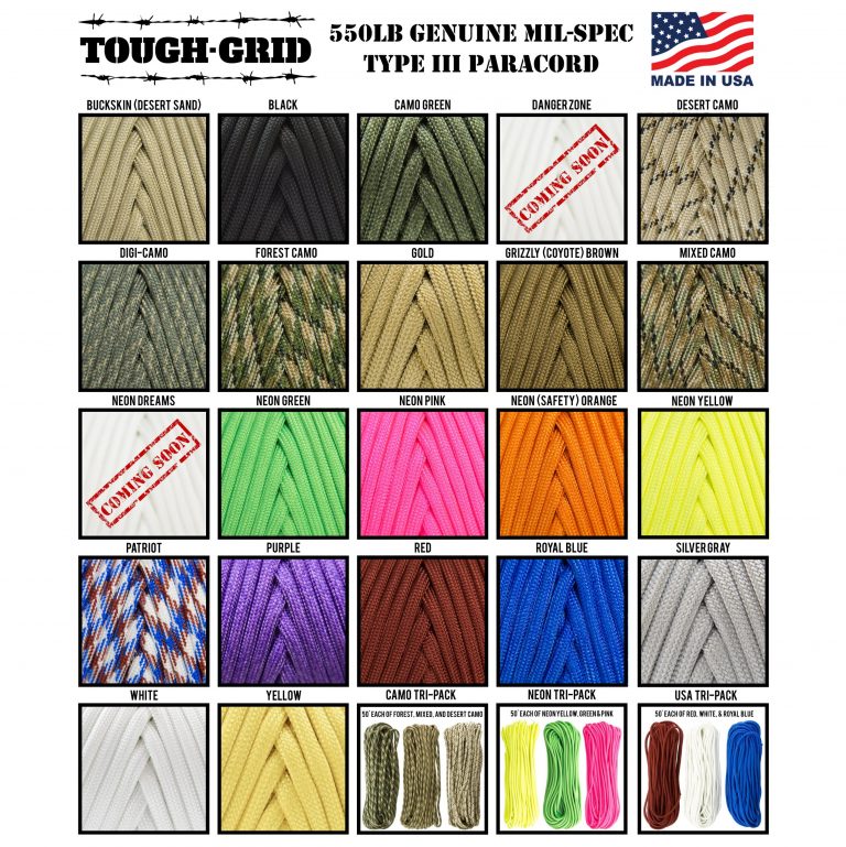 TOUGHGRID 5,000lb UltraCord 3/16" to 1/4" to Dyneema